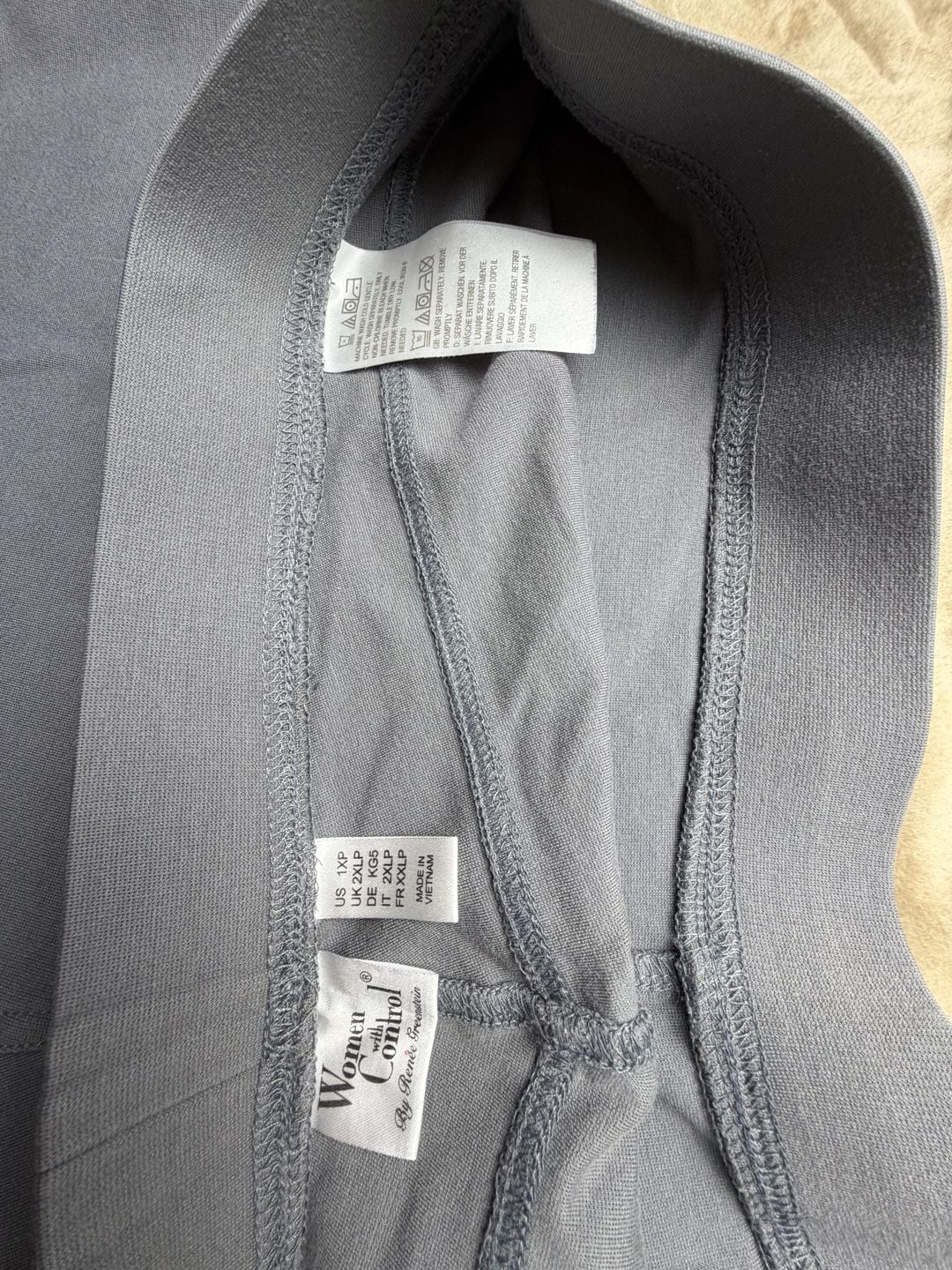 women with control light gray soft sculpt crop leggings petite 1xp 10