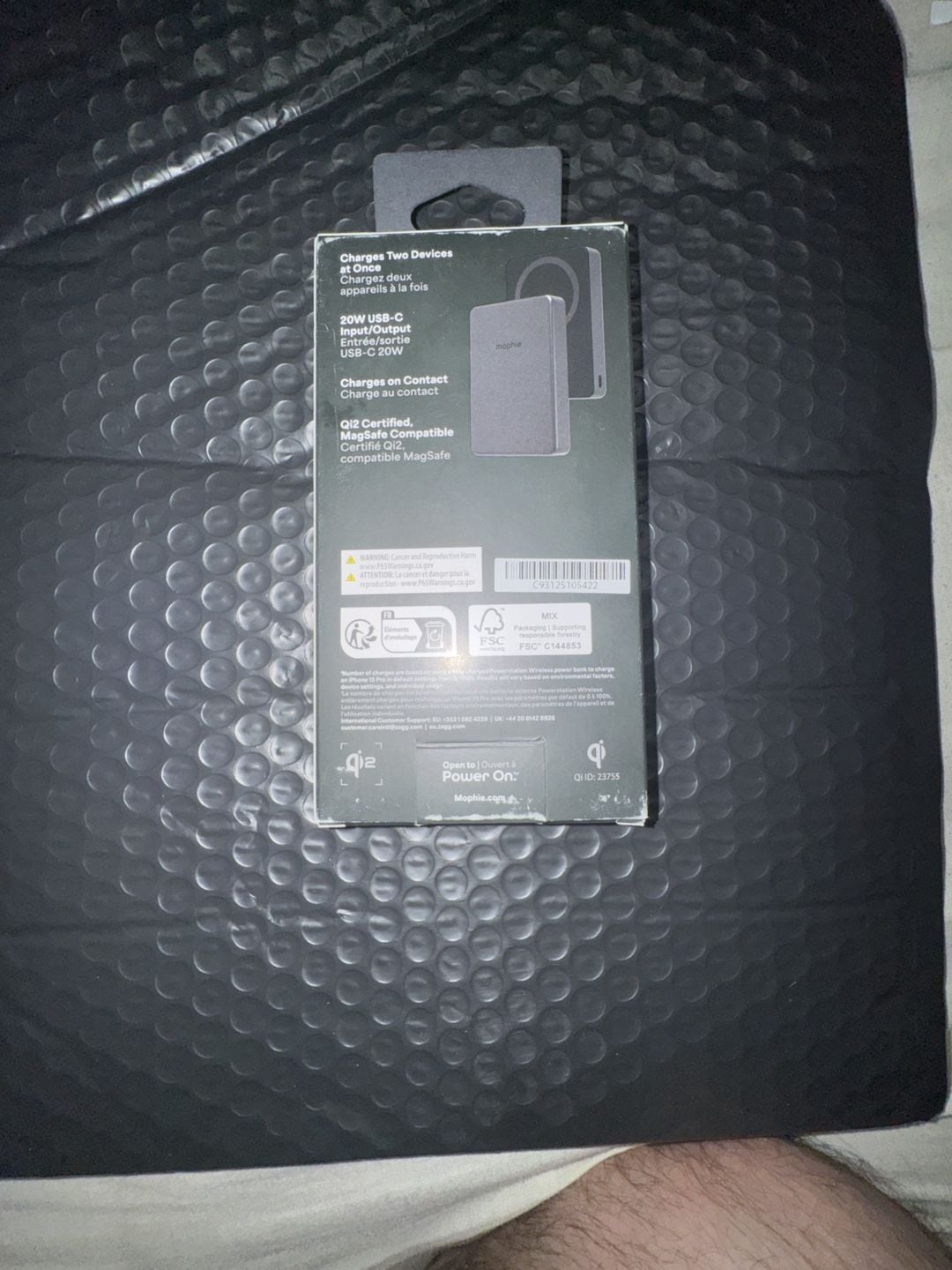 Mophie Powerstation Wireless 10K Black 2