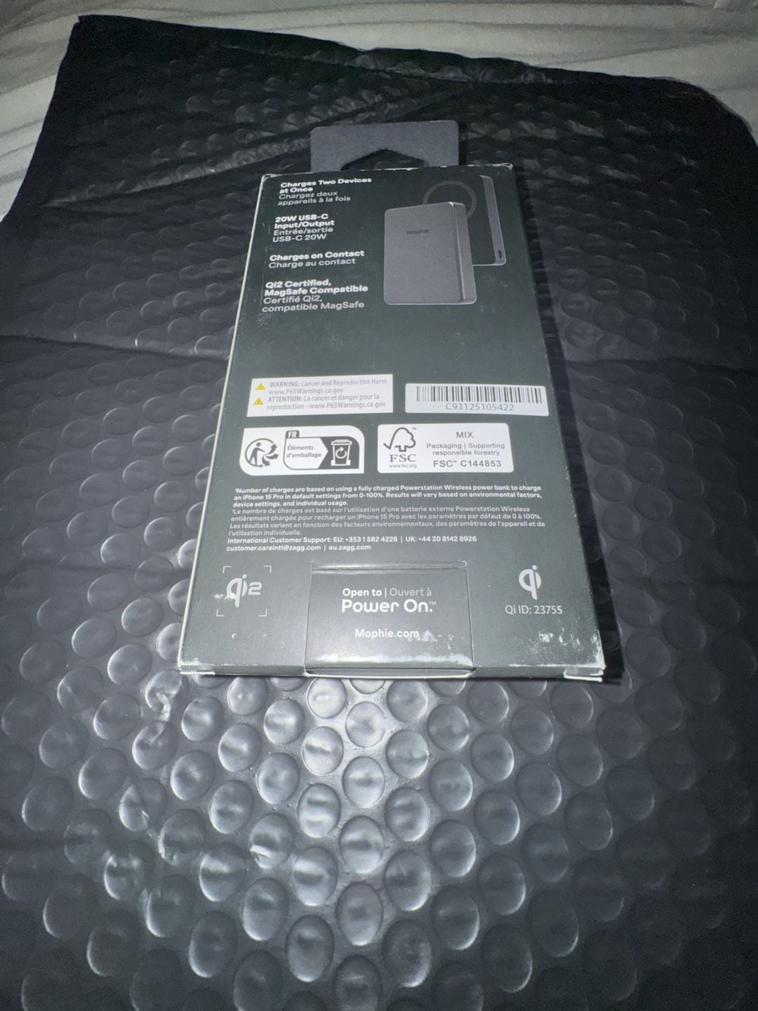 Mophie Powerstation Wireless 10K Black 4
