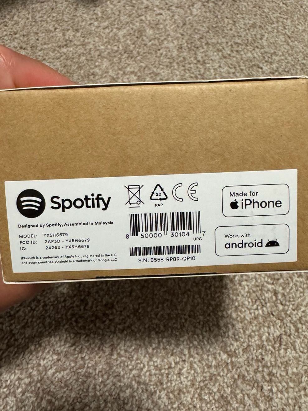 Spotify Car Thing Smart Music Player YX5H6679 3
