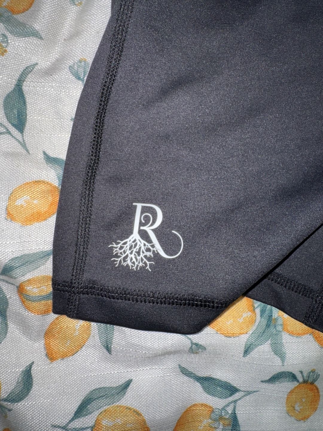 Roots Black Athleisure Cut-Out Activewear Yoga Romper Jumpsuit 3