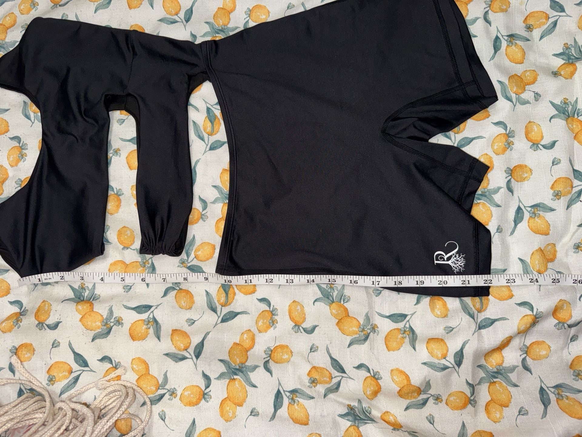 Roots Black Athleisure Cut-Out Activewear Yoga Romper Jumpsuit 7