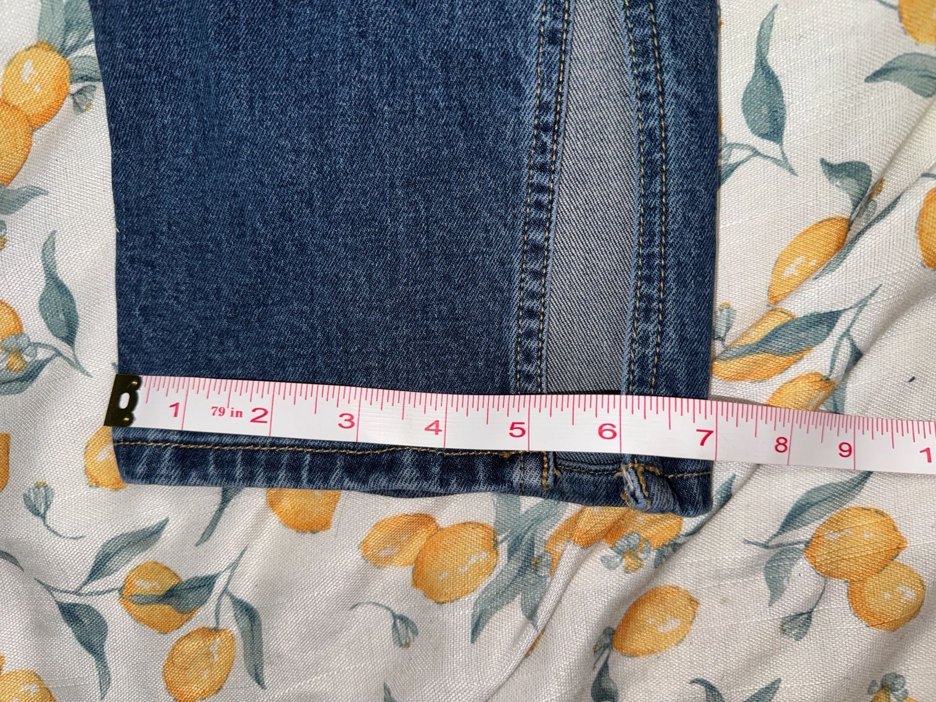 Everlane The Cheeky Split-Hem Jean Organic Cotton Size 28 9