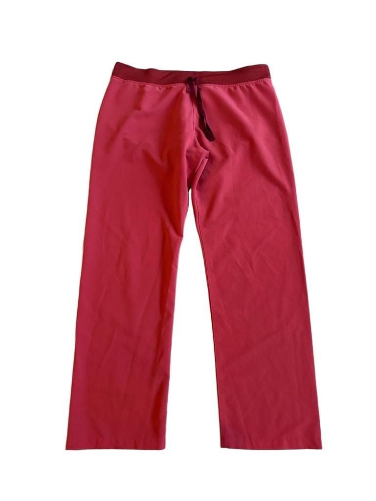 FIGS Technical Collection Scrubs Medical Pants Red Size L T21003 2