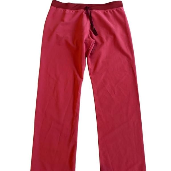 FIGS Technical Collection Scrubs Medical Pants Red Size L T21003