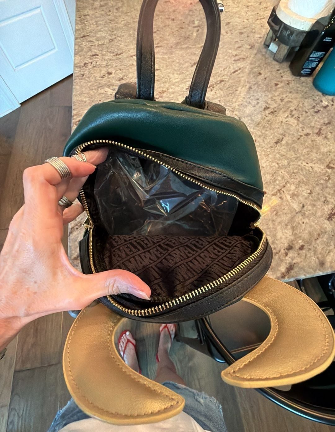 Loungefly Marvel Loki Cosplay Faux Leather Mini Backpack 3
