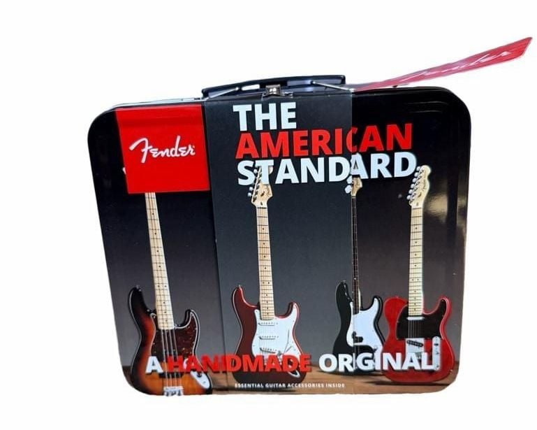 Fender Accessory Lunchbox Pack Essential Guitar Accessories Tin 1