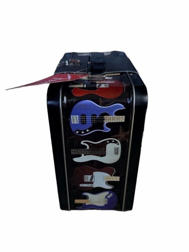 Fender Accessory Lunchbox Pack Essential Guitar Accessories Tin 3