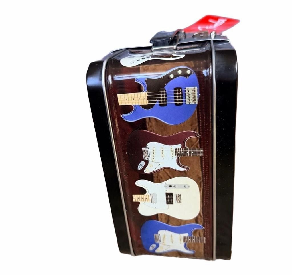 Fender Accessory Lunchbox Pack Essential Guitar Accessories Tin 7