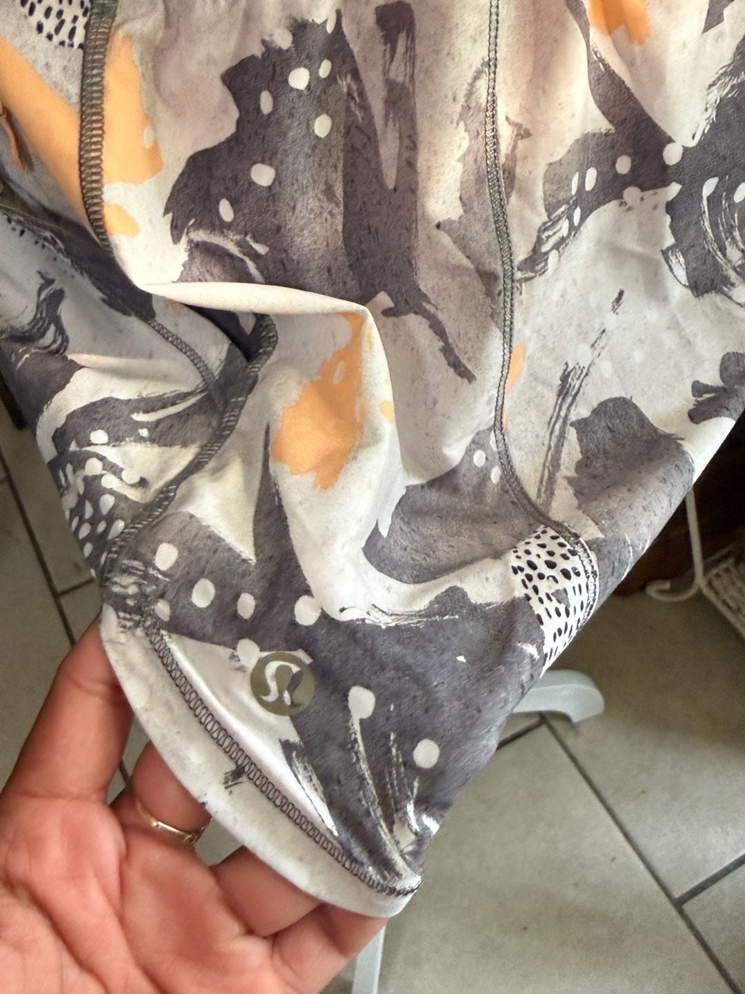 Lululemon White Multicolor One Piece Romper 4