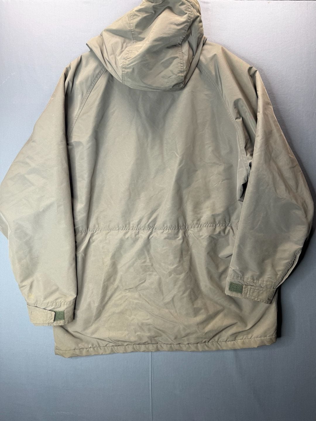 VTG LL Bean Jacket Mens XL Gray Baxter State Wool Lined Parka 80s USA Hooded 6