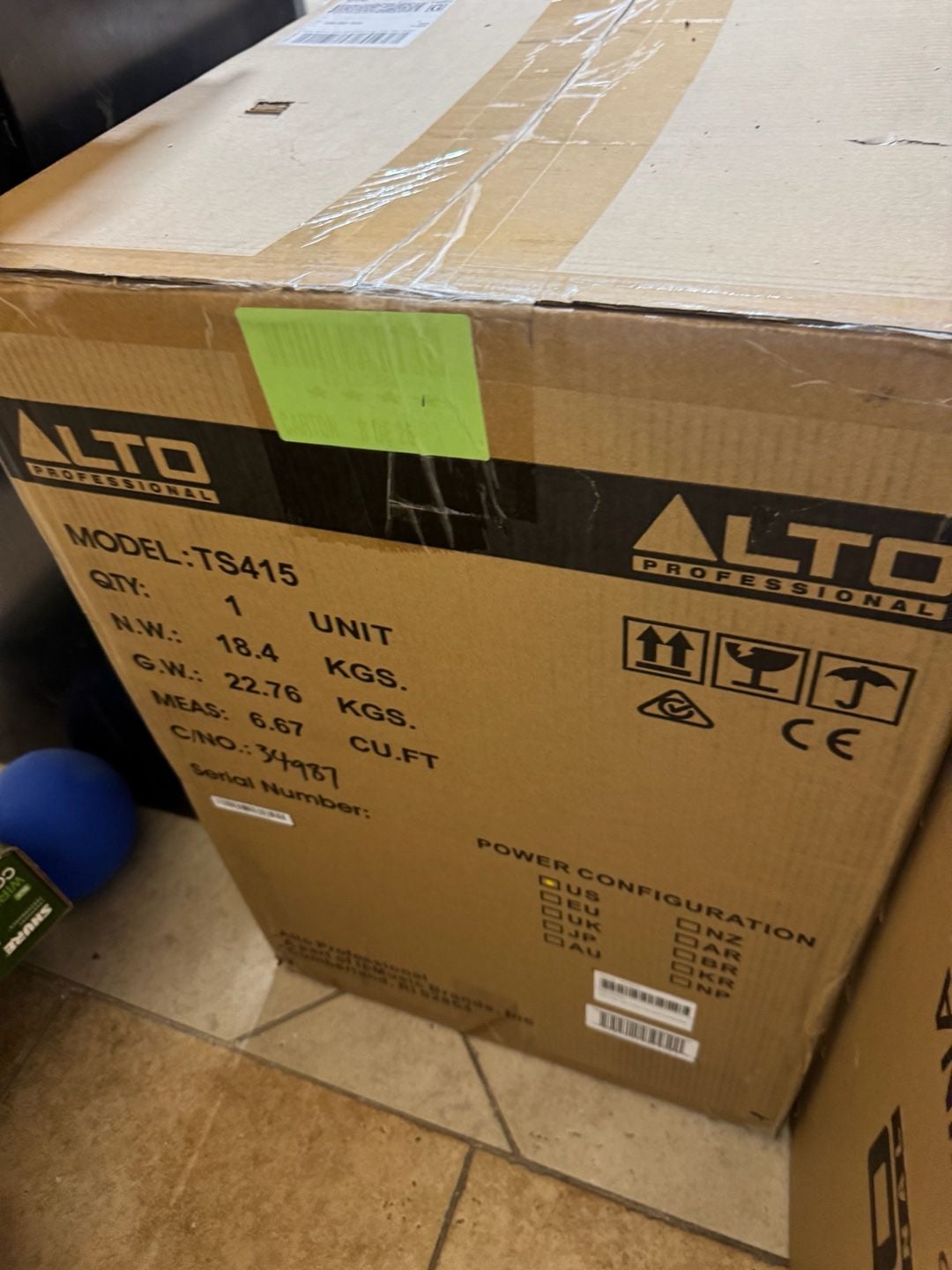 Alto Professional TS415 2500W 15" 2-Way Powered Loudspeaker 9