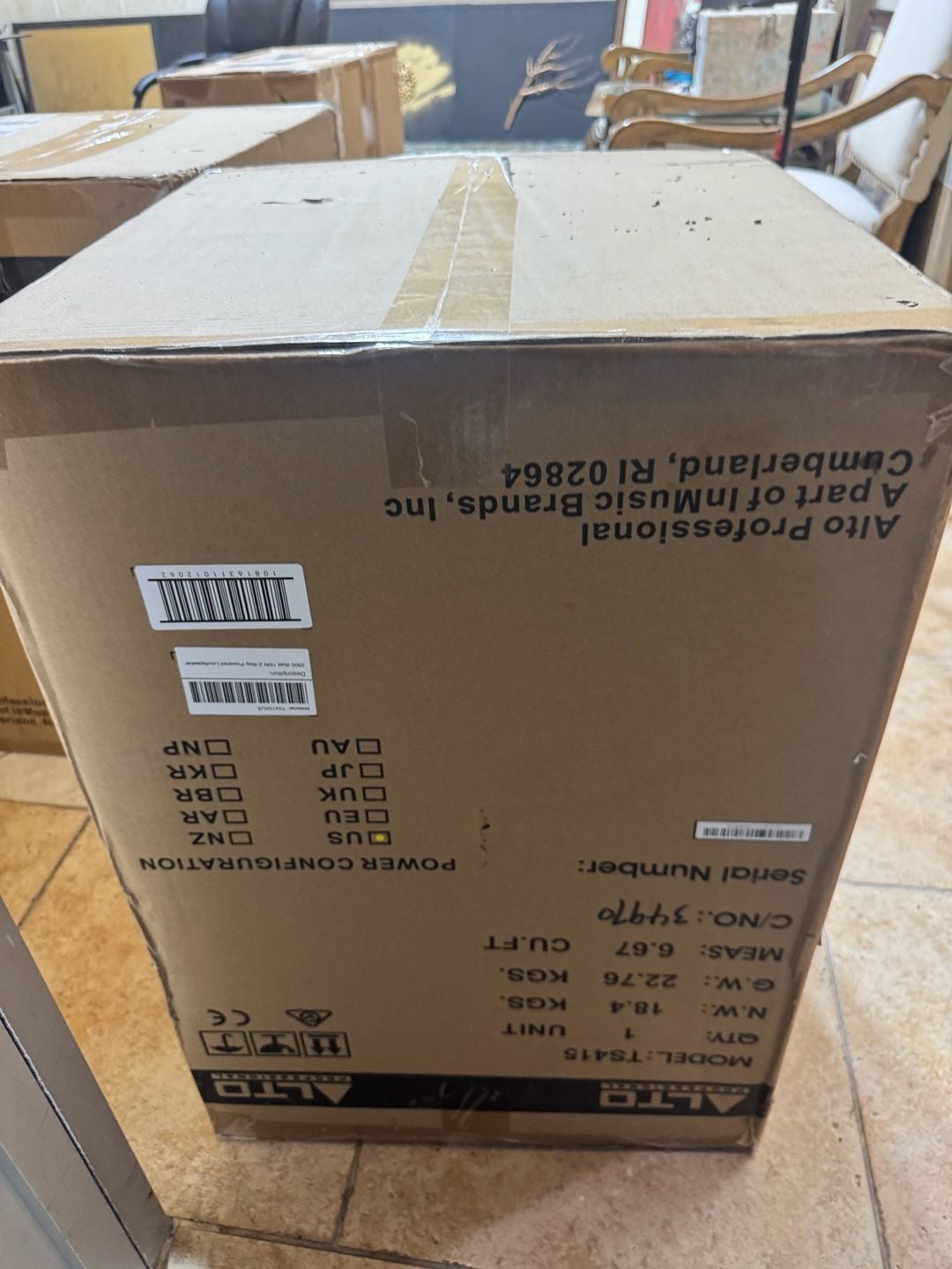 Alto Professional TS415 2500W 15" 2-Way Powered Loudspeaker 11