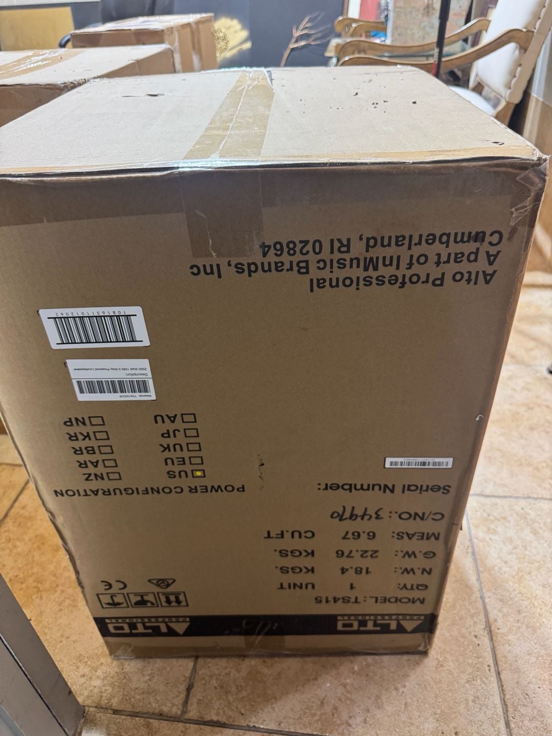 Alto Professional TS415 2500W 15" 2-Way Powered Loudspeaker 16