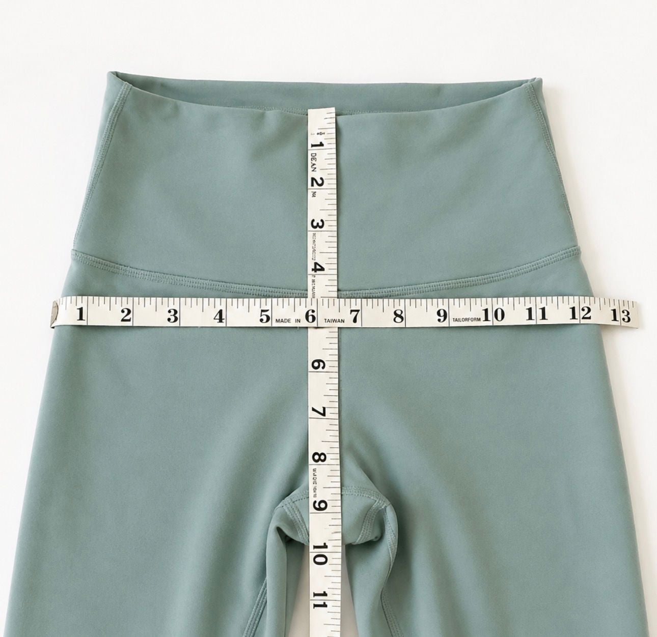 Lululemon High Rise Leggings Size 4 Mint Green Cropped 21” 4