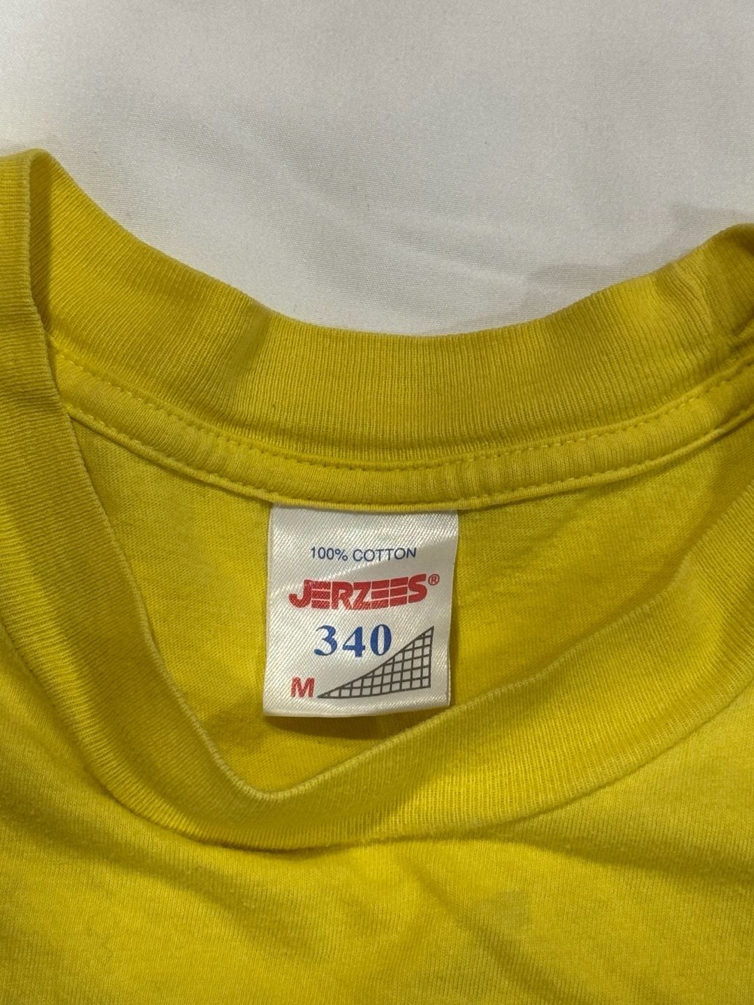 Vintage late 90’s Nirvana yellow nevermind smiley band grunge shirt 4