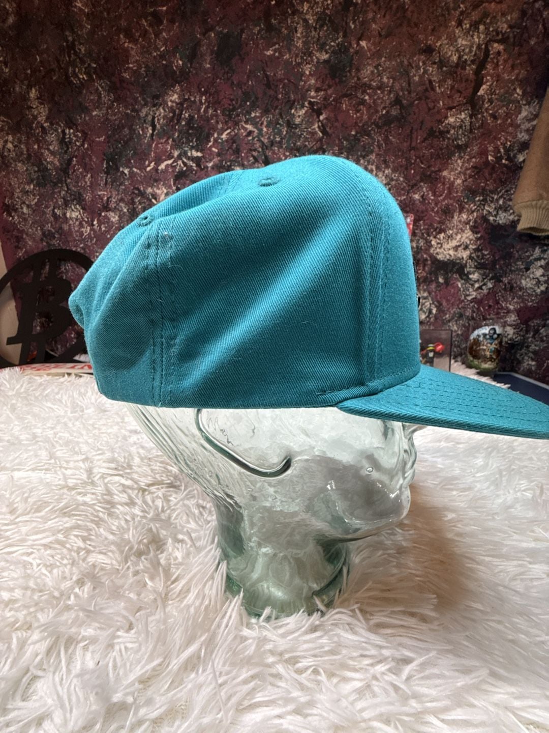 San Jose Sharks Youth NHL Snapback Hat Teal Flat Bill Cap 5