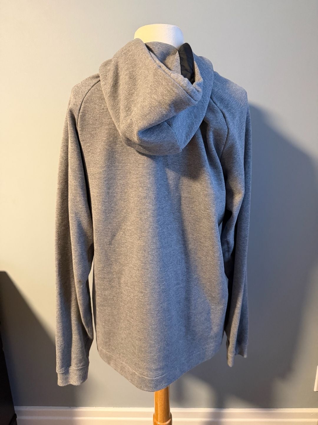 Nike Men's Gray Modern French Terry Pullover Hoodie Size Medium 3