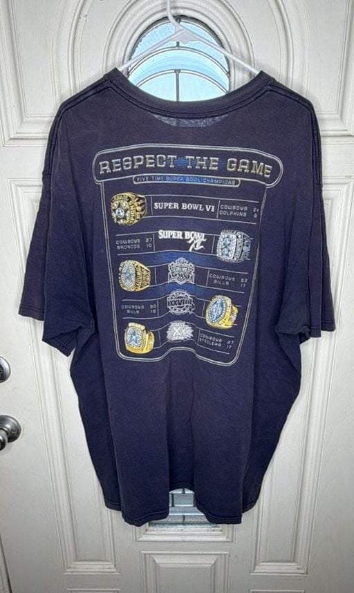 Reebok Dallas Cowboys 'Don't Hate the Name' T-Shirt, Size 2XL 7