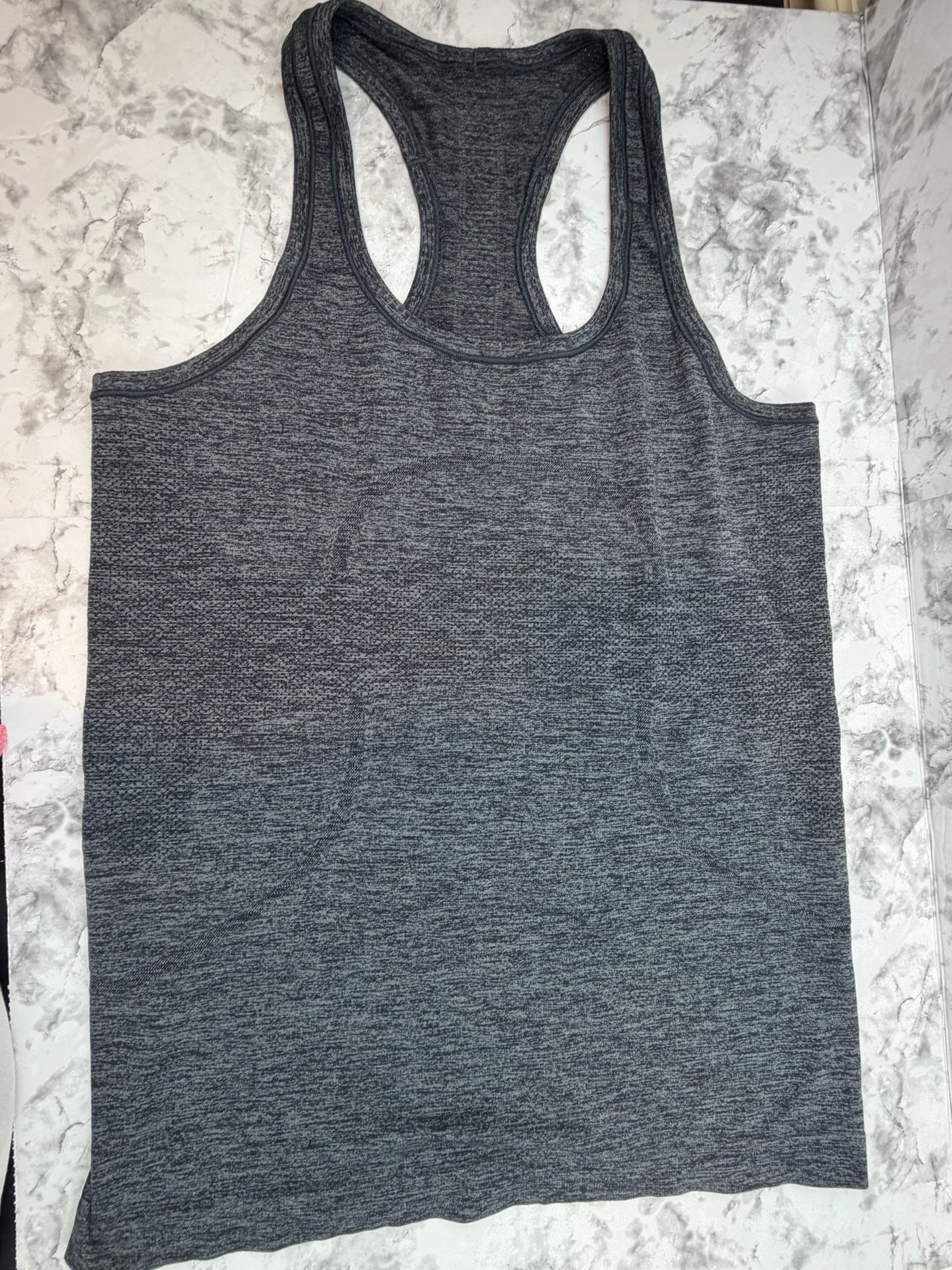 Lululemon Swiftly Tech Racerback Tank Top Bundle Coral and Grey, both Size 8 4