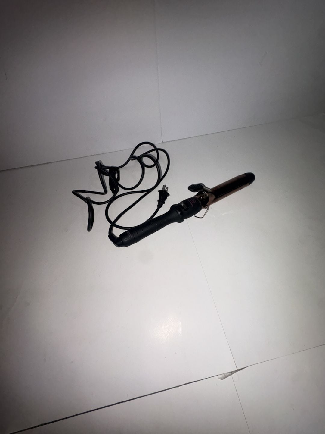Bombay Hair 32mm Rose Gold Curling Iron with Clamp Digital LCD Display 1