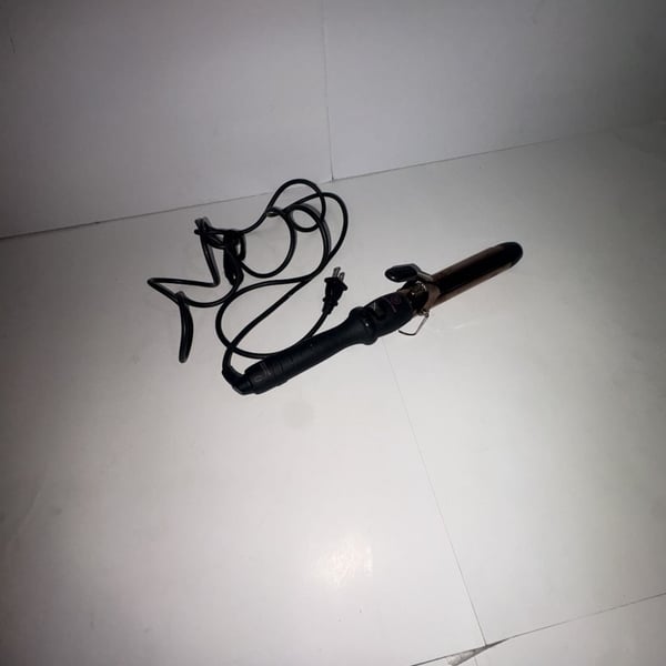 Bombay Hair 32mm Rose Gold Curling Iron with Clamp Digital LCD Display