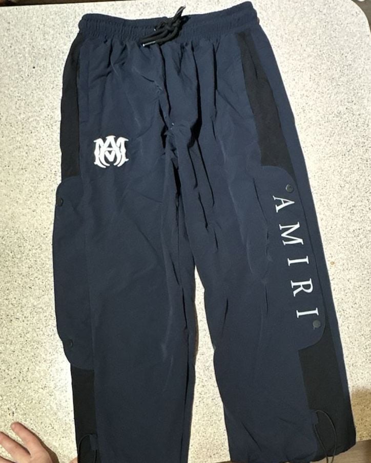 AMIRI Logo-Print Nylon Track Pants 2