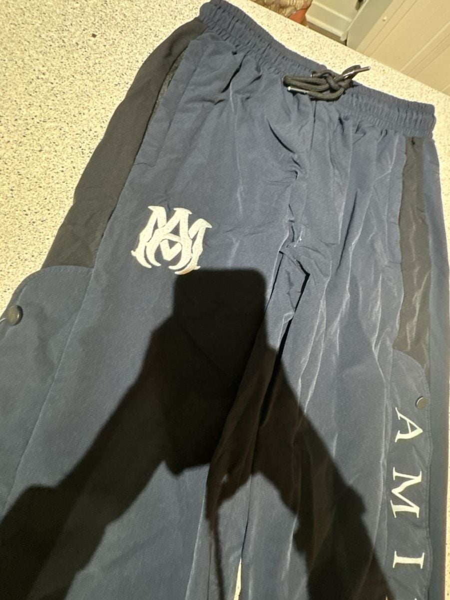 AMIRI Logo-Print Nylon Track Pants 4