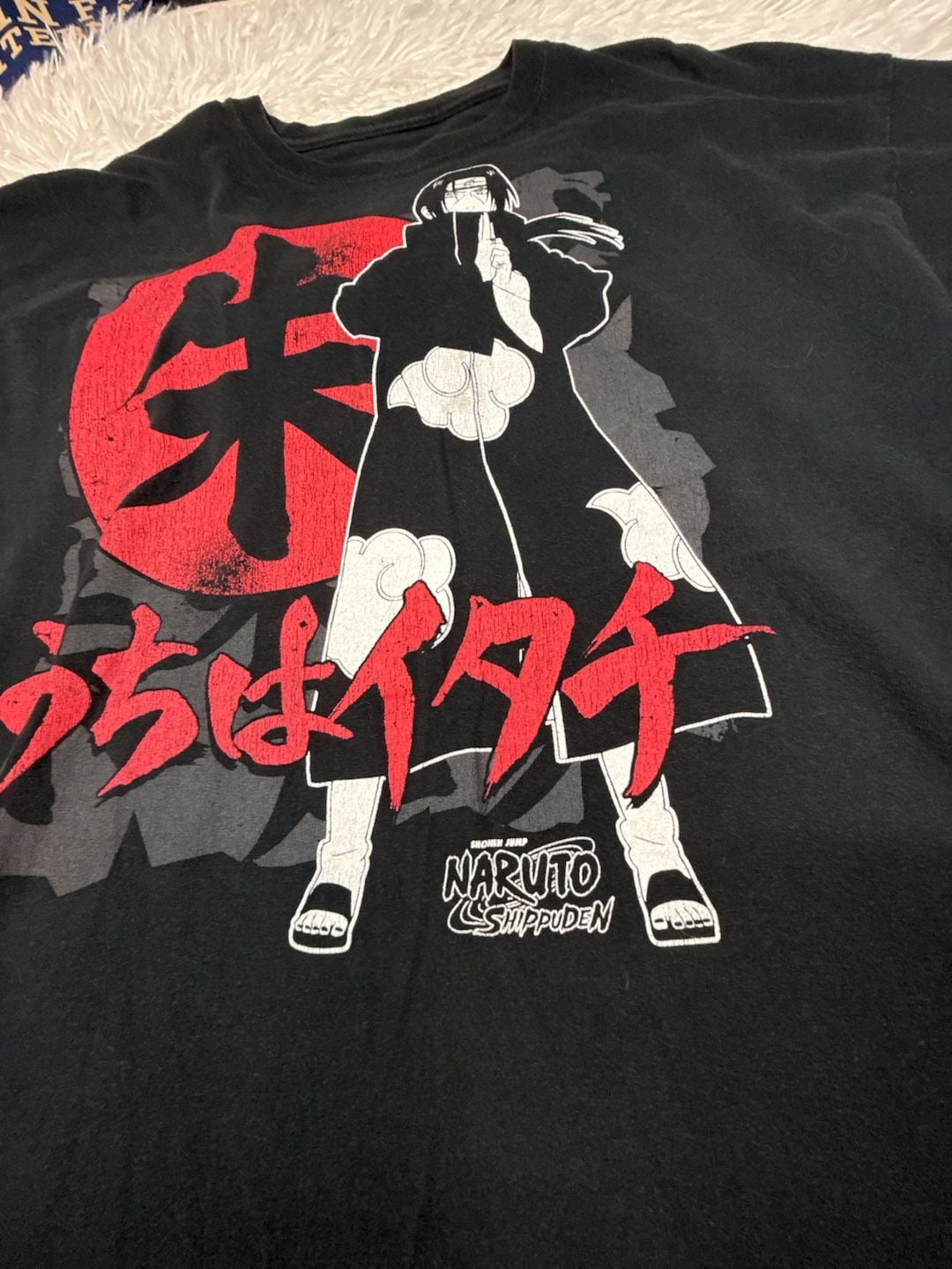 Ripple Junction Naruto Shippuden Itachi Uchiha Akatsuki Graphic T-Shirt Black 3