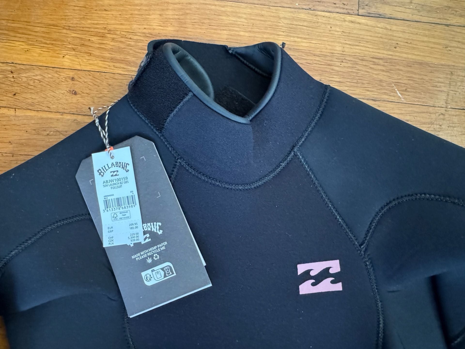 Billabong Launch 504 BZ GBS Fullsuit Wetsuit 3