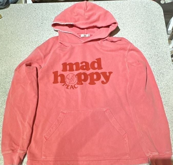 Madhappy Madhappy Universal Peace Hoodie Pink Size M 2