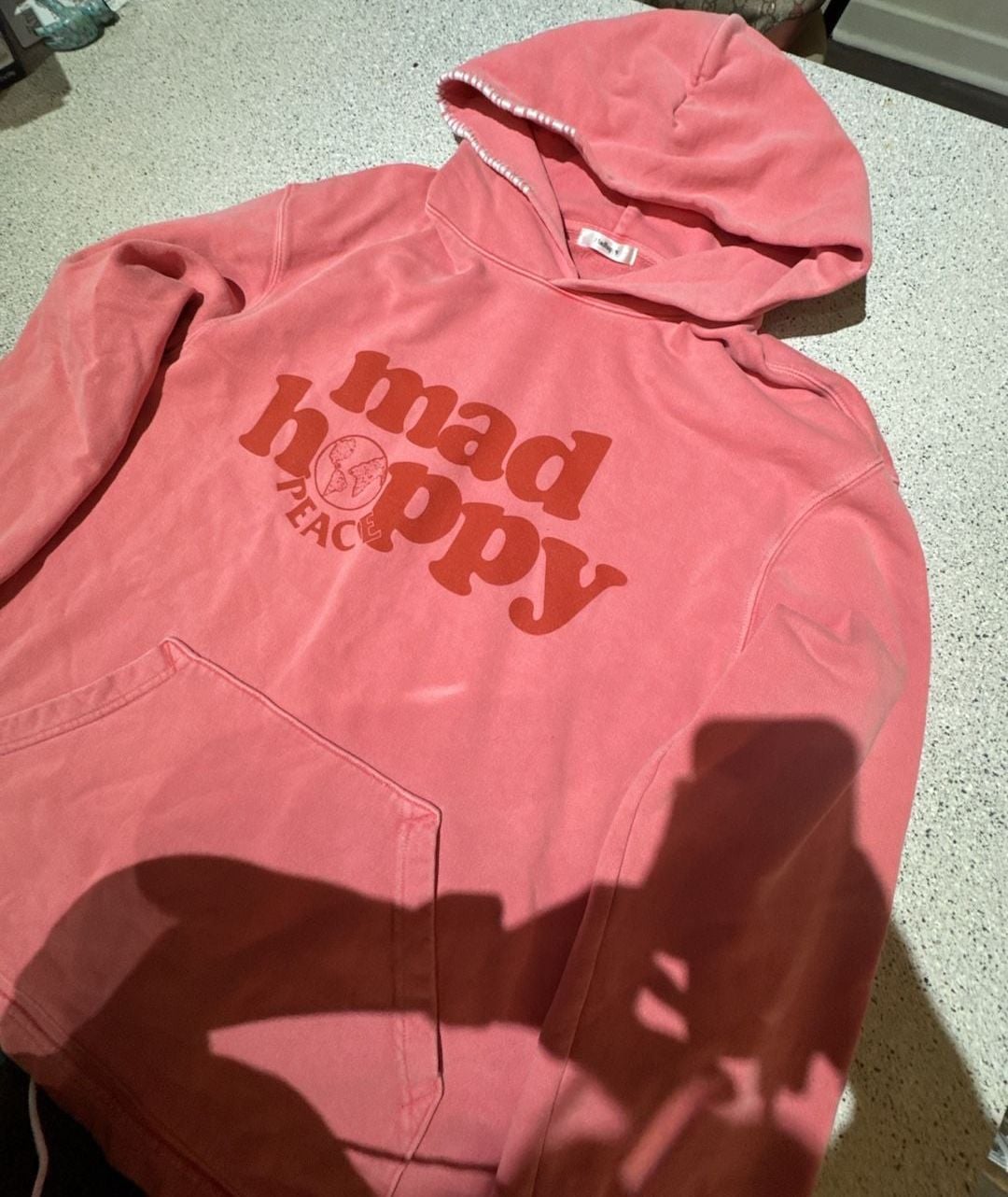 Madhappy Madhappy Universal Peace Hoodie Pink Size M 3
