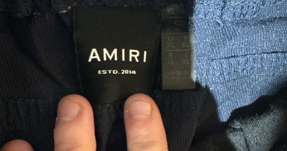 AMIRI Logo-Print Nylon Track Pants 7