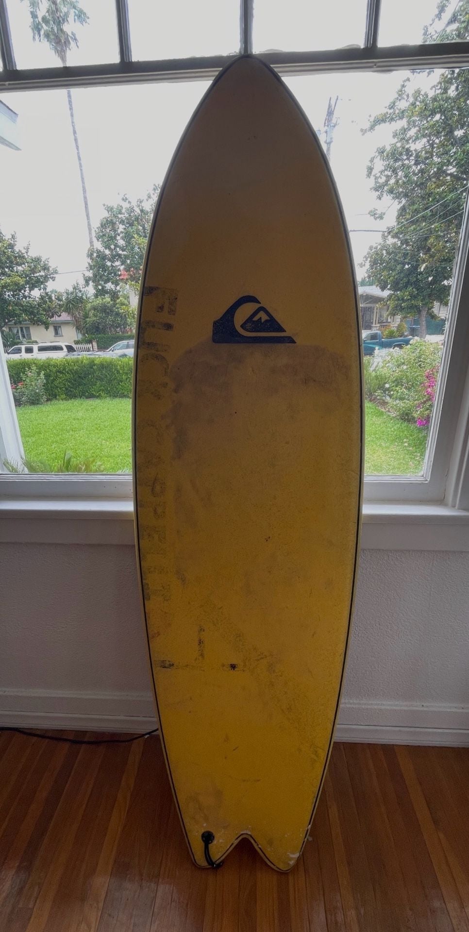 Quiksilver Bat Softboard Fish Yellow 1