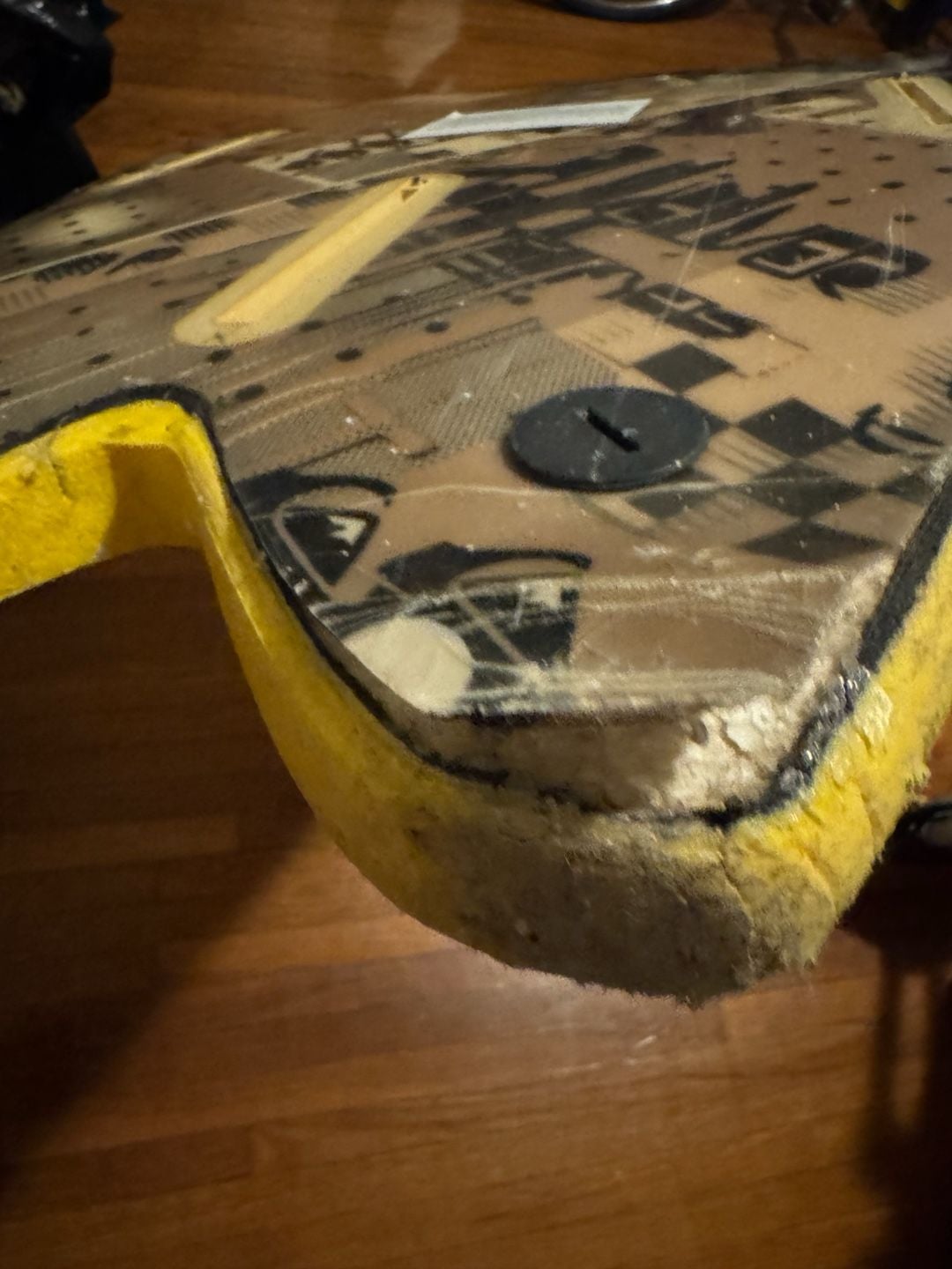 Quiksilver Bat Softboard Fish Yellow 3