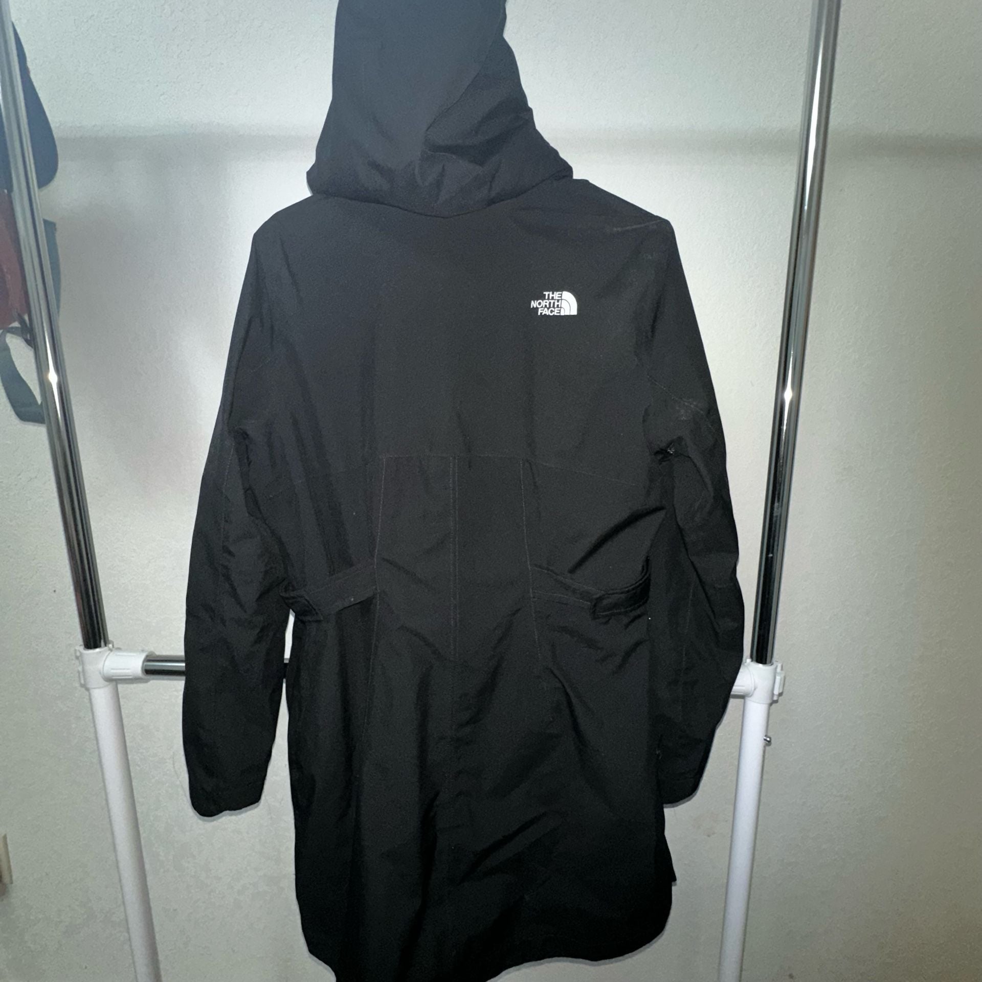 The North Face Women's City Breeze Rain Trench Jacket Black Size M 10
