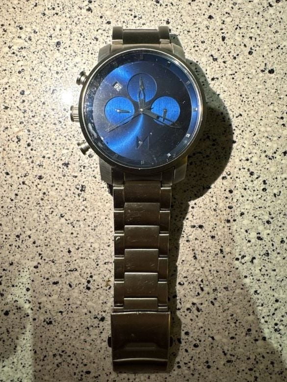 MVMT Chrono Midnight Silver MC01-SBLU Men's Stainless Steel Watch 2