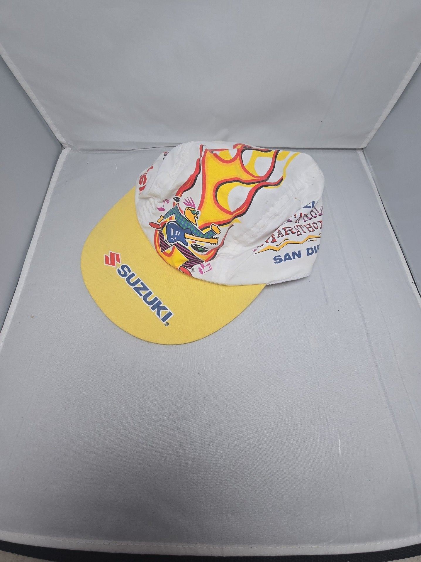 Vintage Suzuki Rock 'N' Roll Marathon San Diego Foot Locker Hat Cap 2
