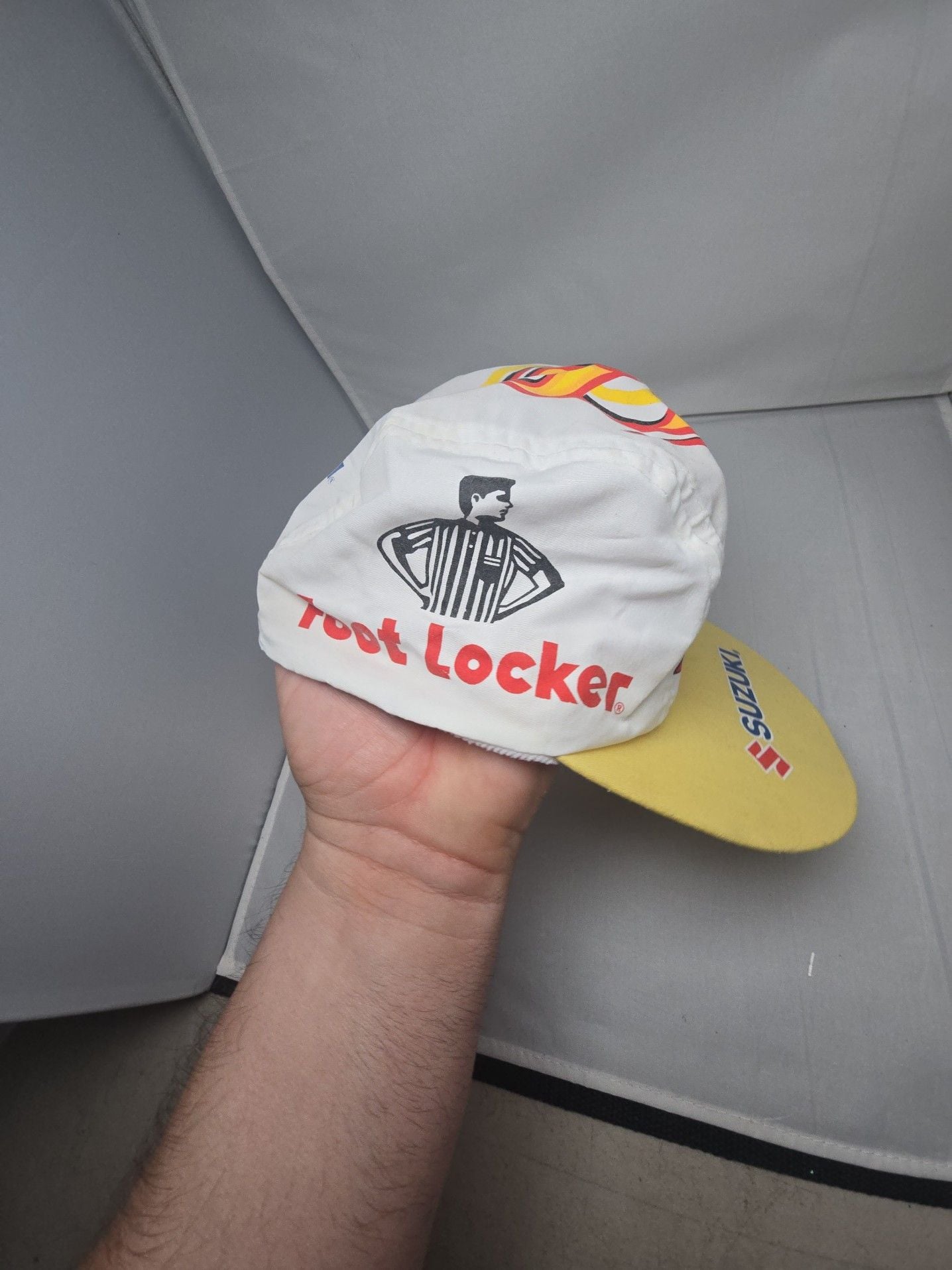 Vintage Suzuki Rock 'N' Roll Marathon San Diego Foot Locker Hat Cap 5