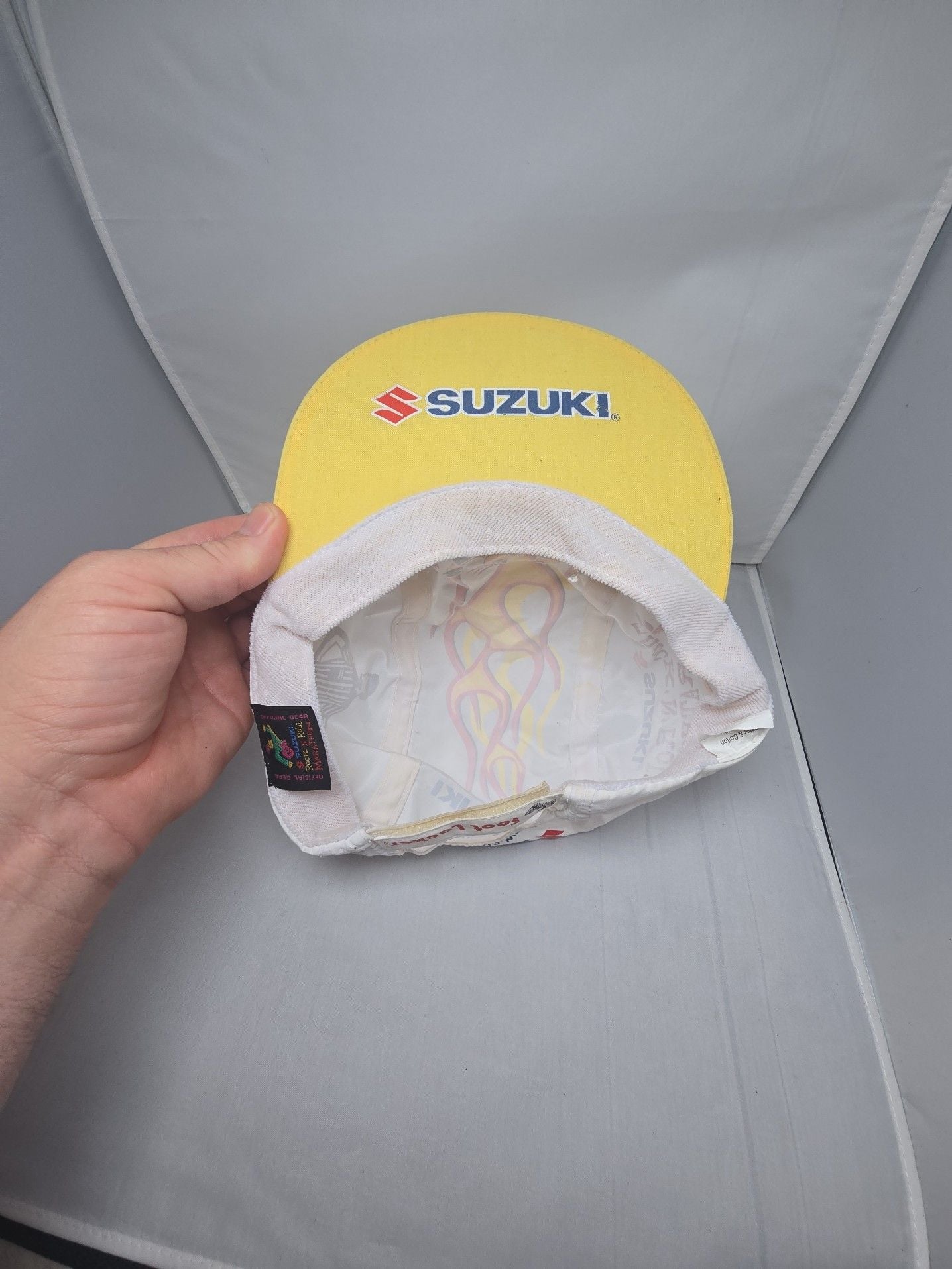 Vintage Suzuki Rock 'N' Roll Marathon San Diego Foot Locker Hat Cap 7
