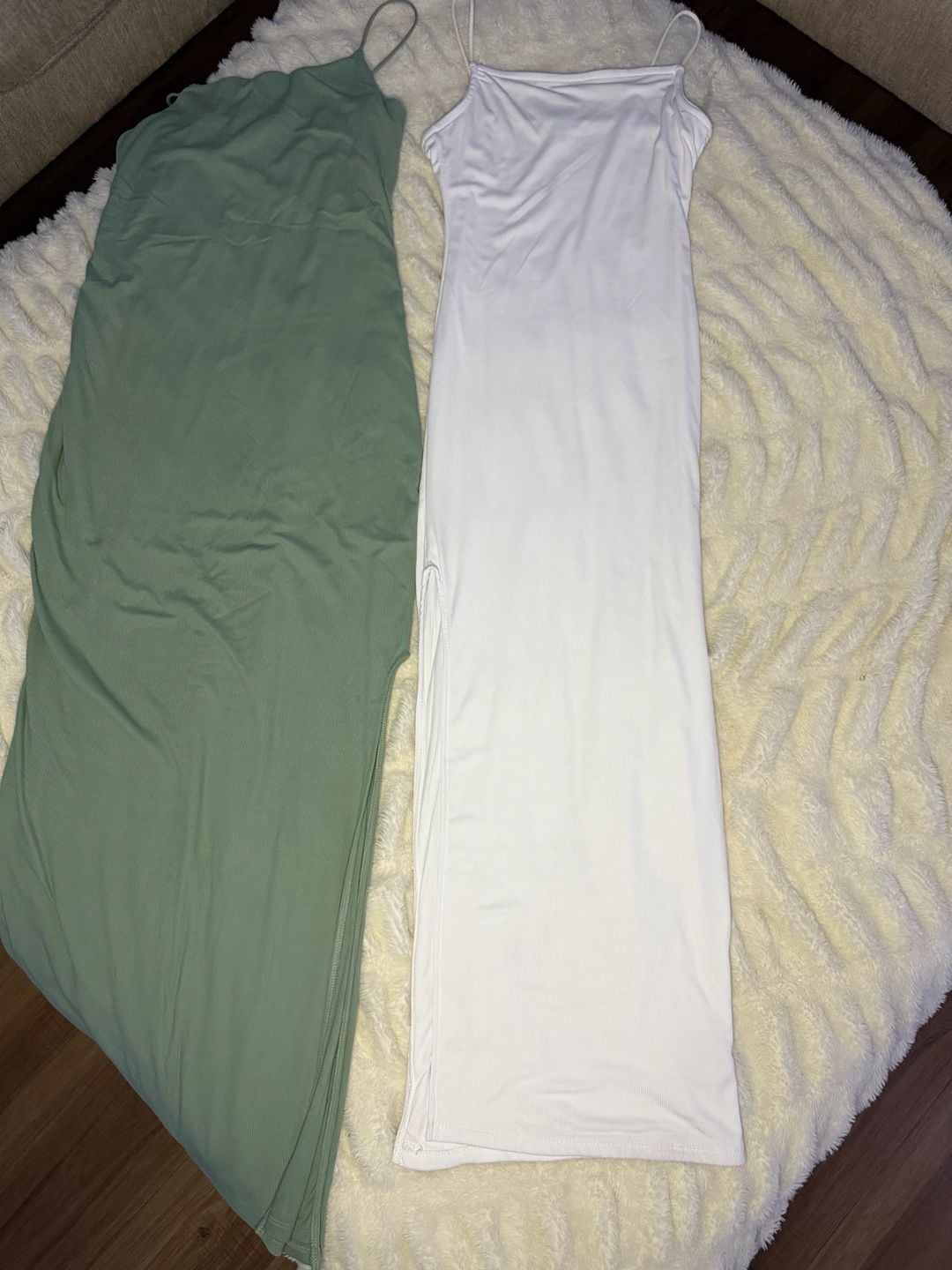 Set with 2 Womens Ribbed Knit Maxi Dresses 3