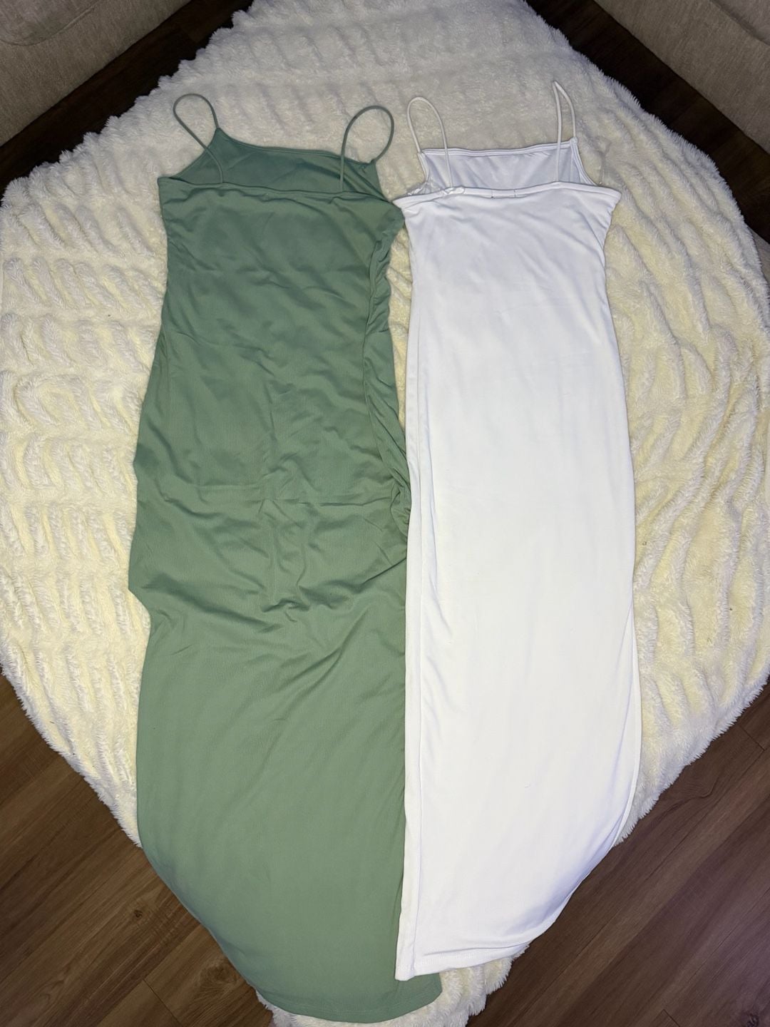 Set with 2 Womens Ribbed Knit Maxi Dresses 5