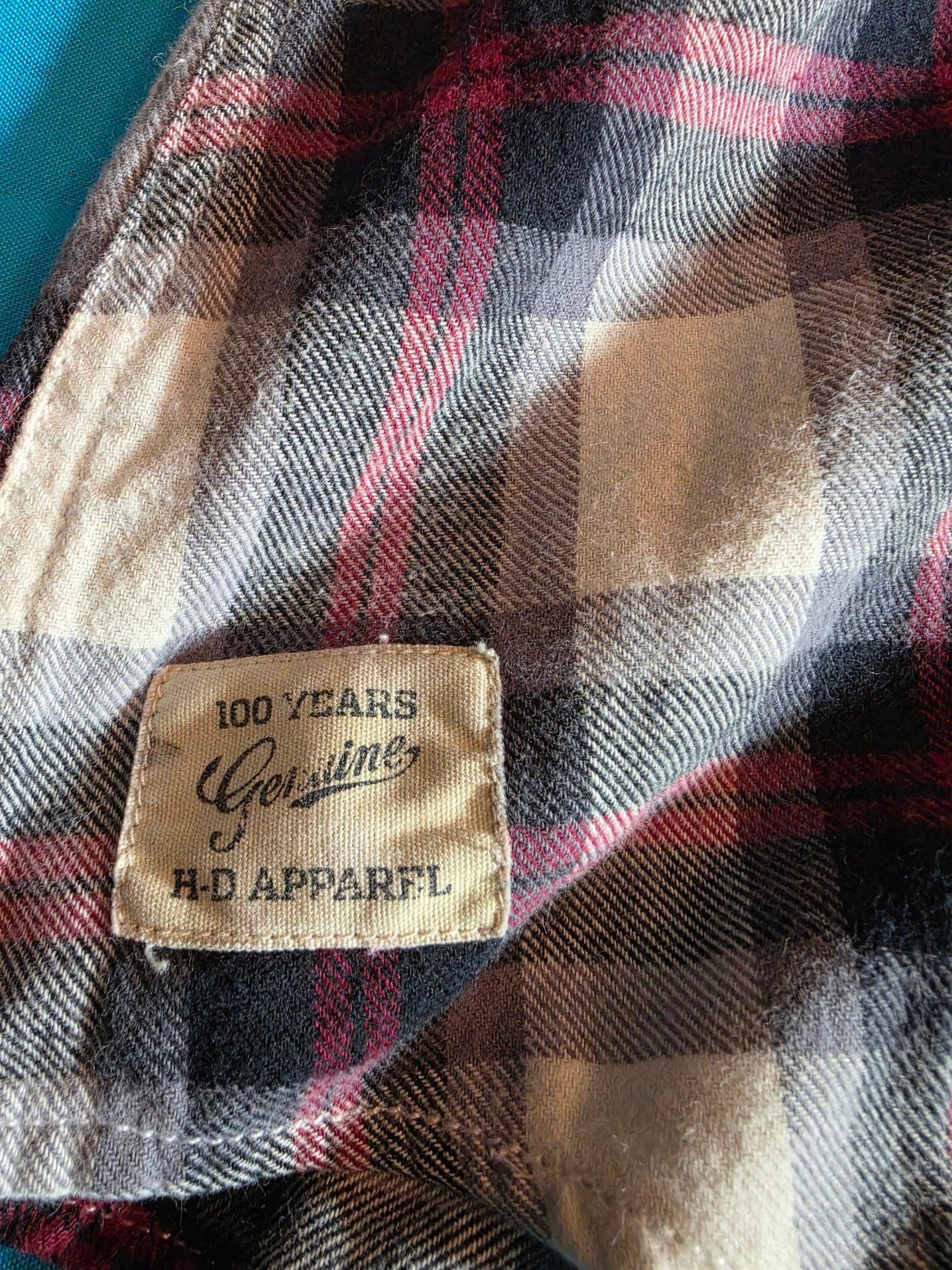 Harley-Davidson Women's Plaid Long Sleeve Snap Shirt with Patches XL 4