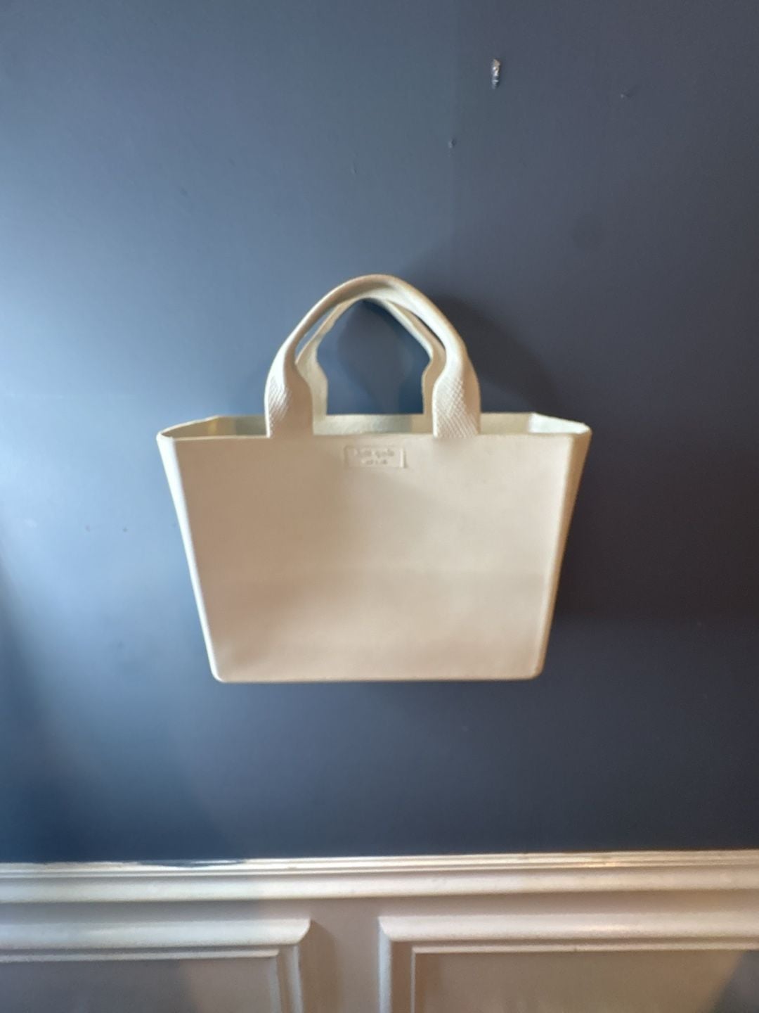 Kate Spade New York Rubber Tote Bag Ivory 8
