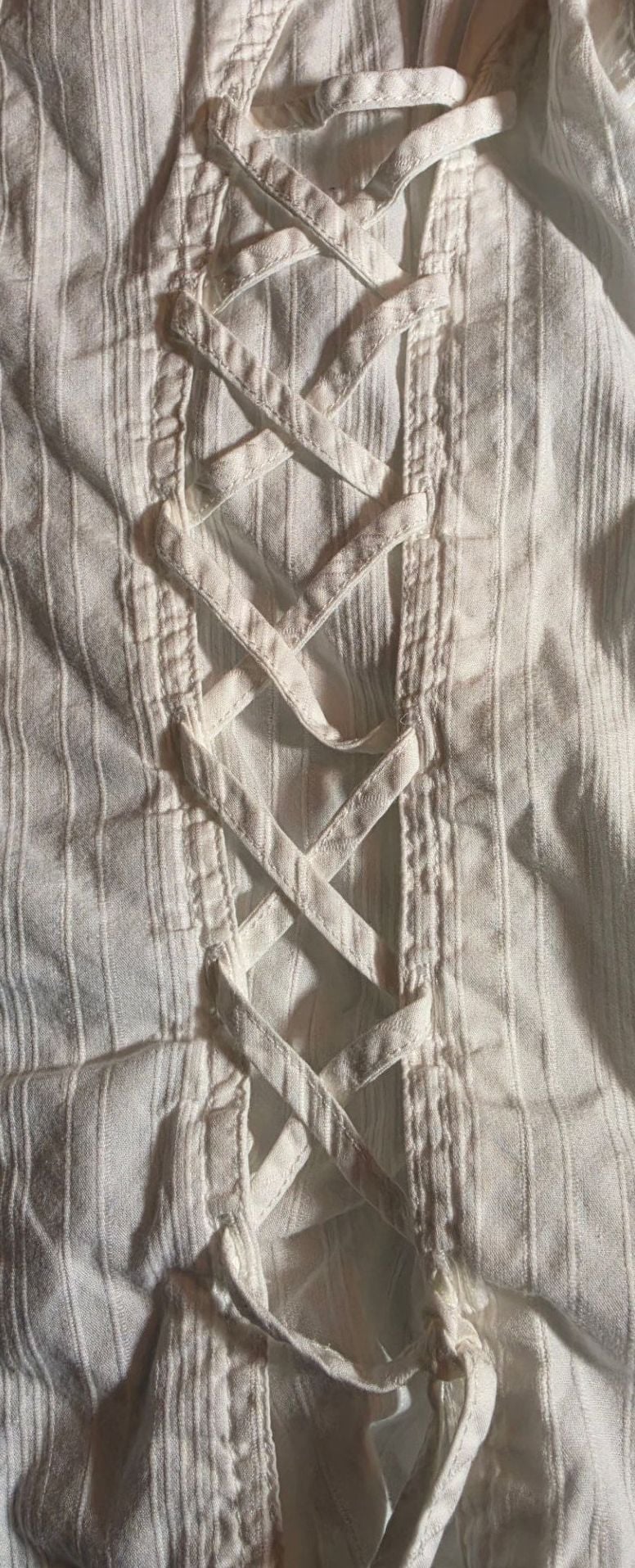 Harley Davidson Women's White Button-Up Short Sleeve Shirt Size XL 6