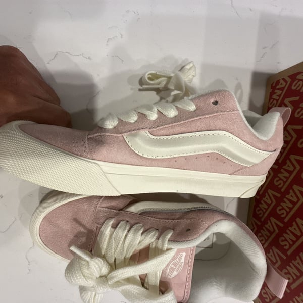 Vans Knu Skool Sepia Rose Pink Sneakers