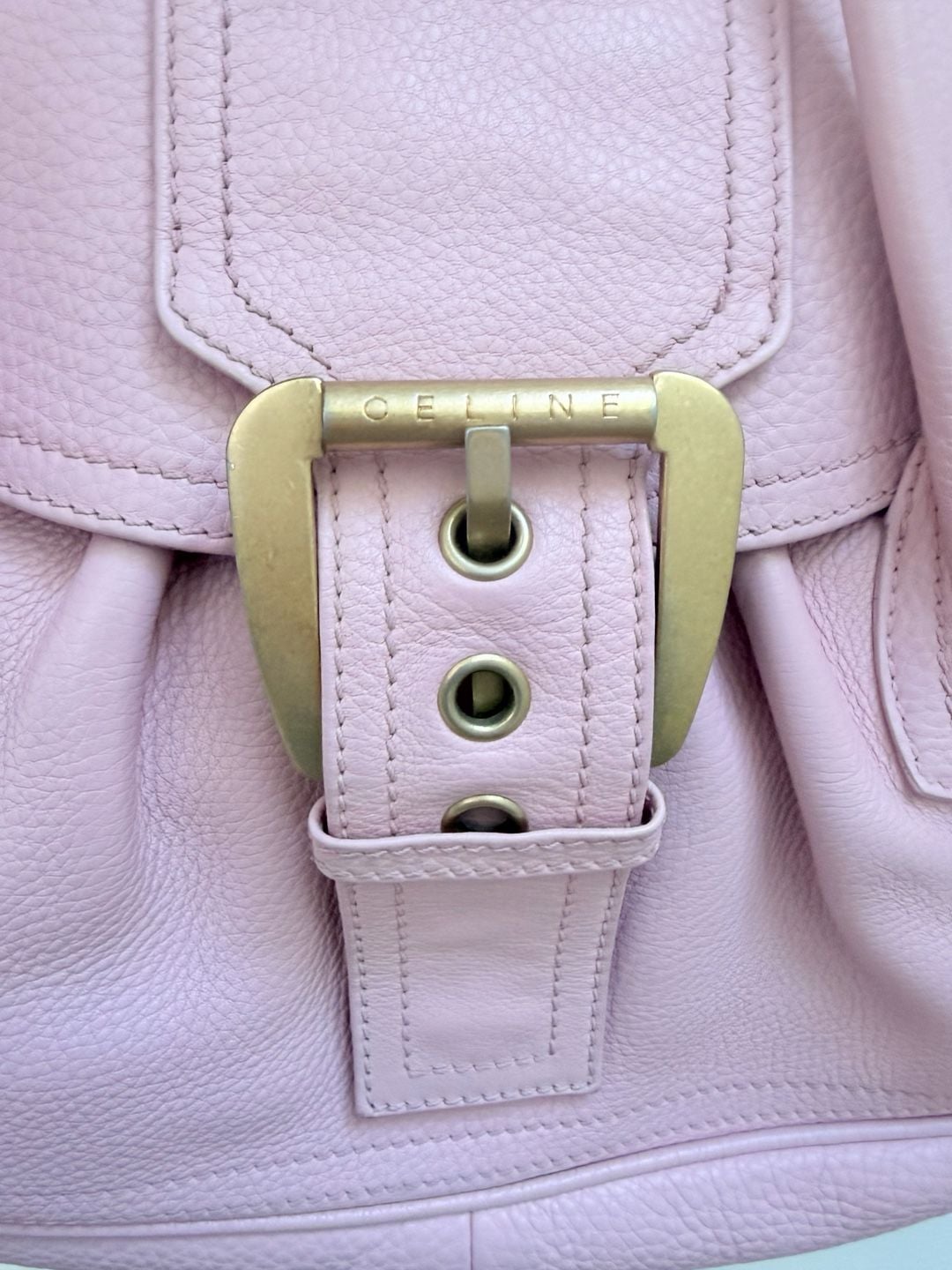 Leather handbag Celine Pink in Leather - 67858814, ,489* 4