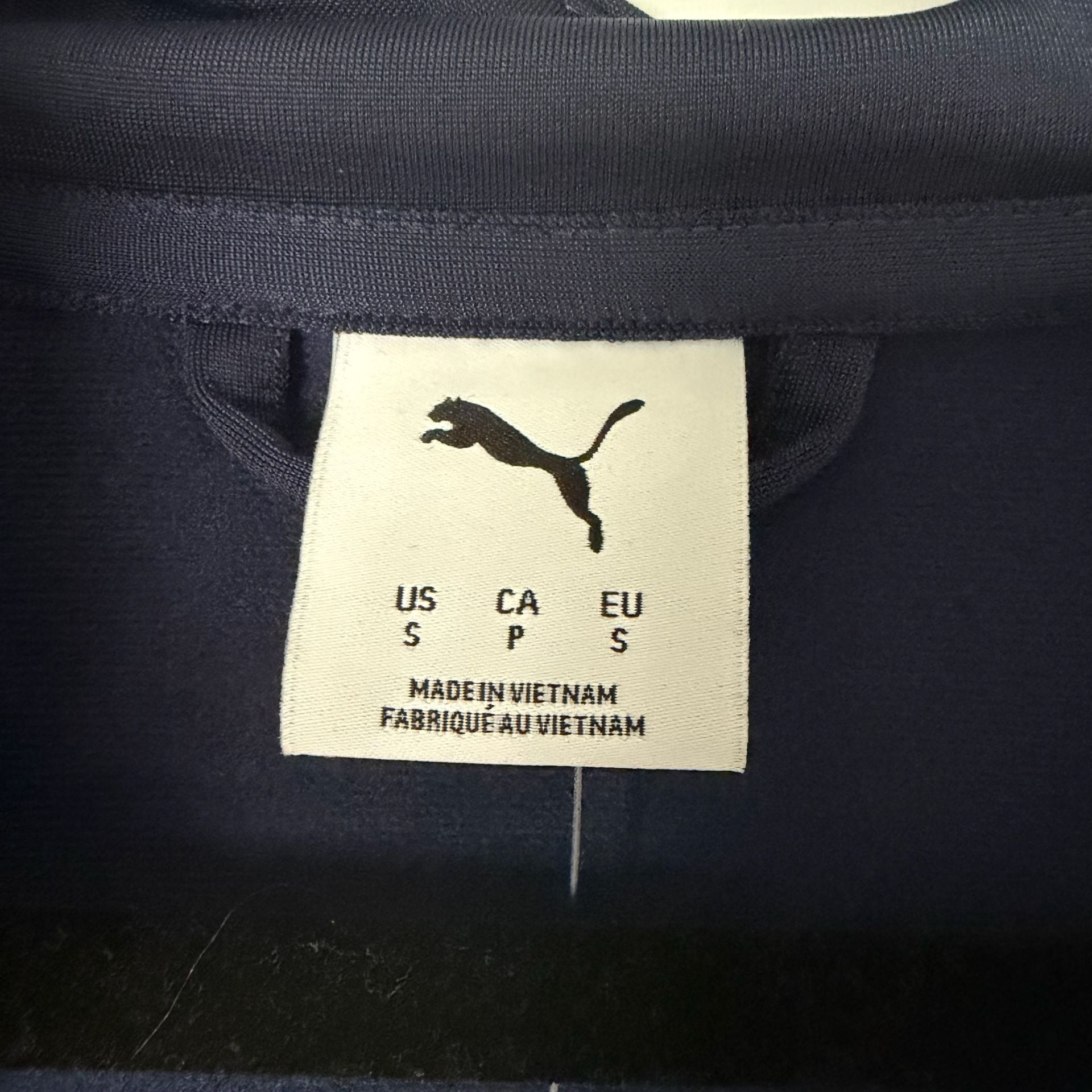 Puma ESS Piped Tricot FZ Jacket Size S Puma Navy 4