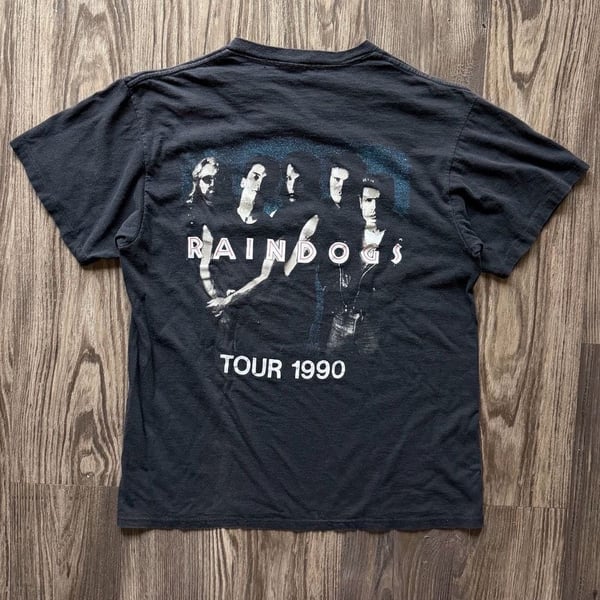Vintage 1990 Raindogs Lost Souls Tour Band T-Shirt
