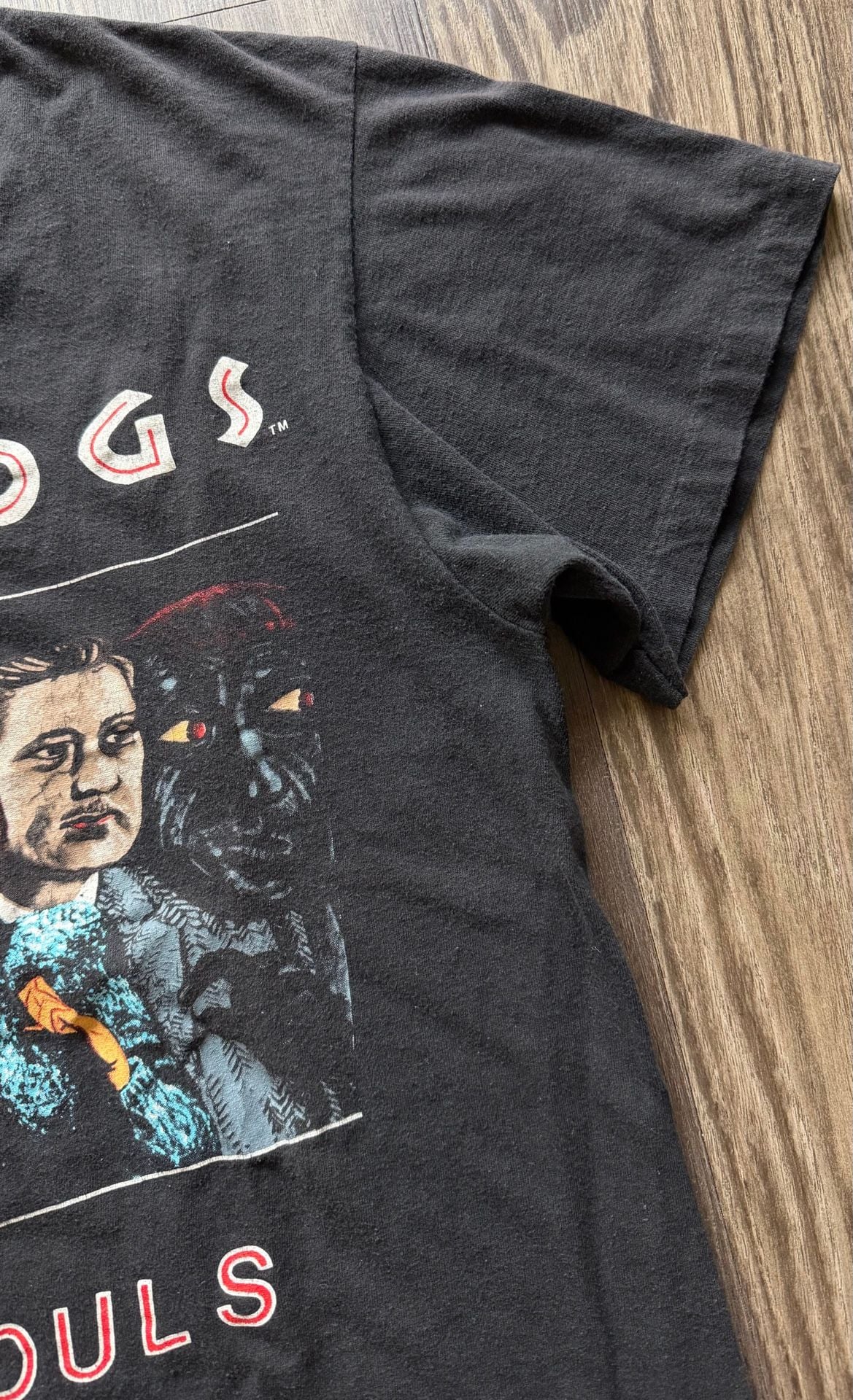 Vintage 1990 Raindogs Lost Souls Tour Band T-Shirt 5